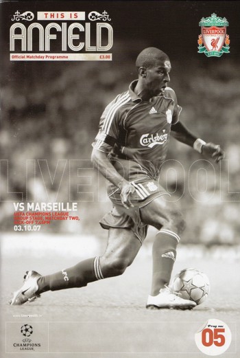 Match programme
